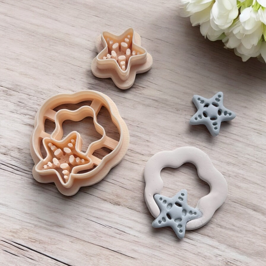 Cortadores Arcilla Polimérica Coral | Combo Original | Minipekas