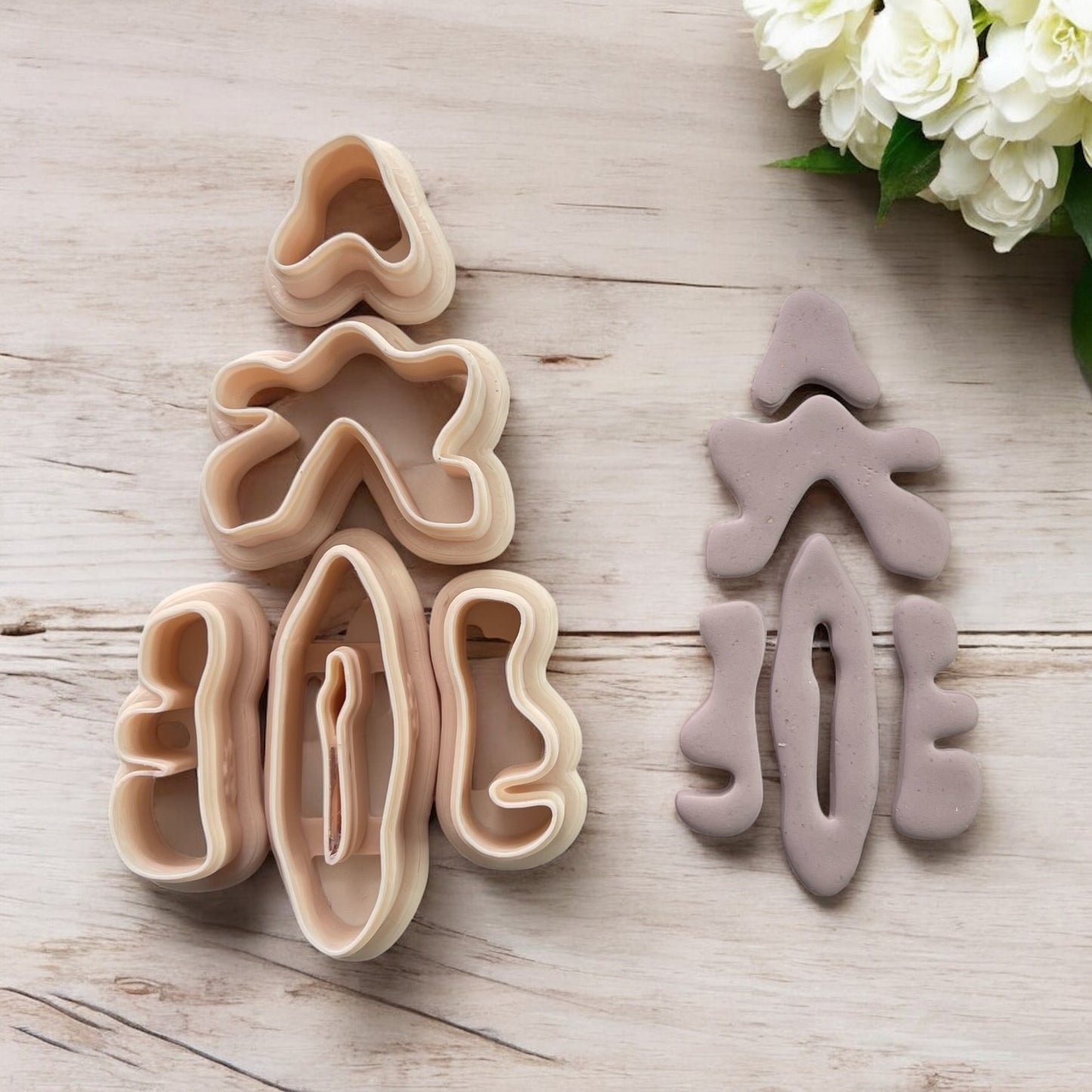 Cortador arcilla polimérica |Organic Combo 6 | Minipekas