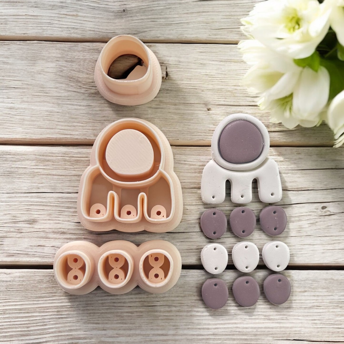 Cortador arcilla polimérica | Azure | Minipekas