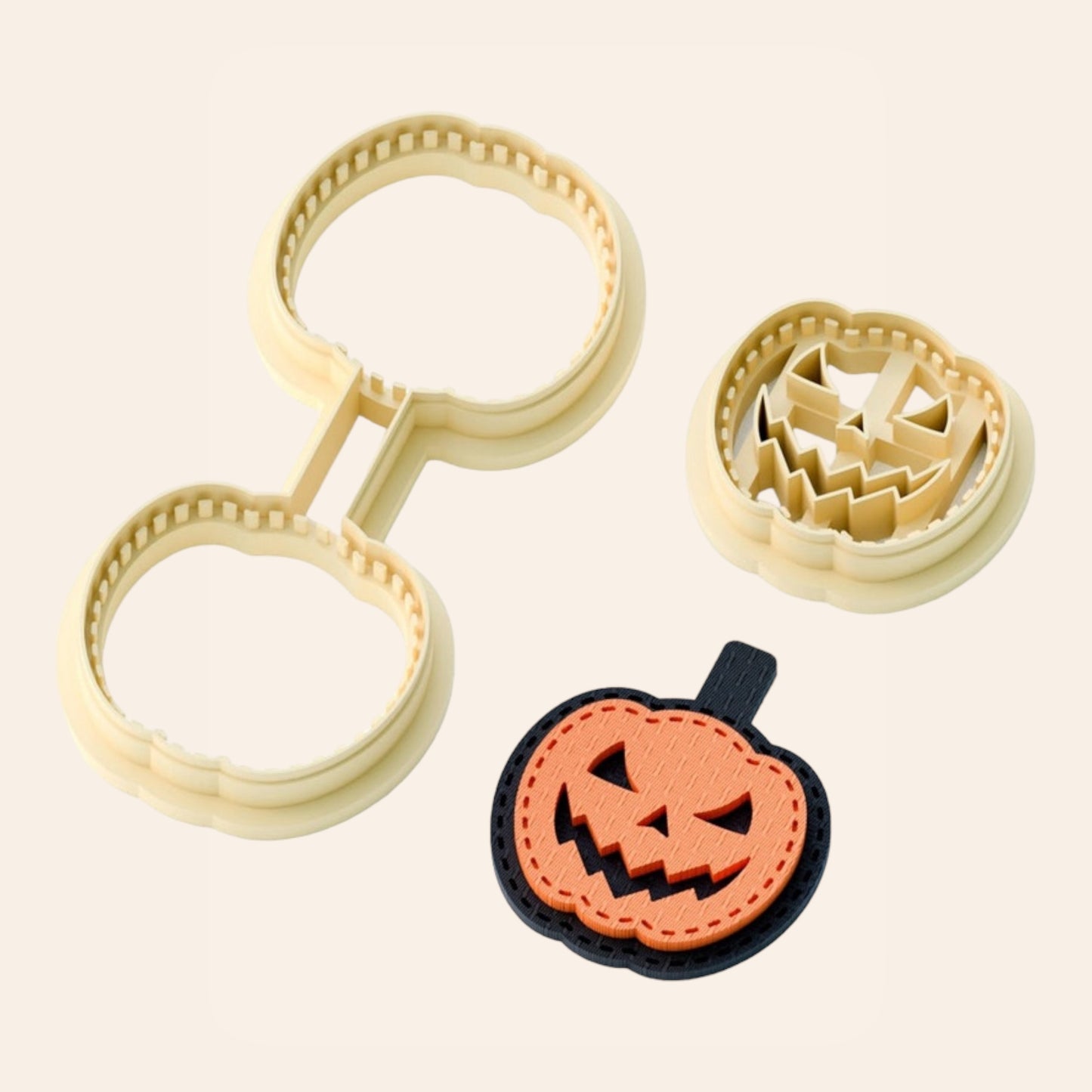 Cortador Arcilla Polimerica | Llavero Calabaza
