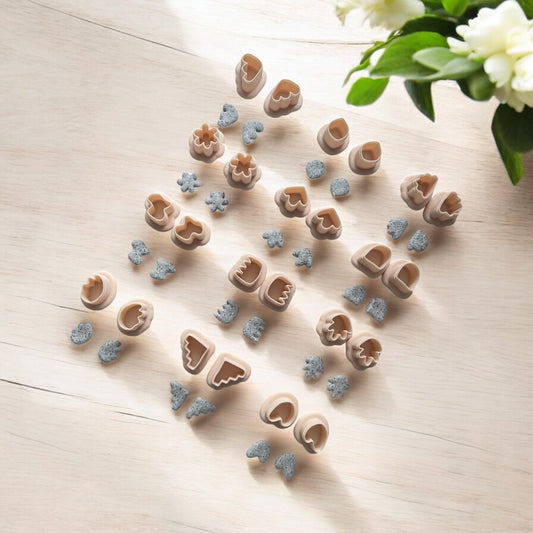 Mini Cortador arcilla polimérica | Pack stud 2