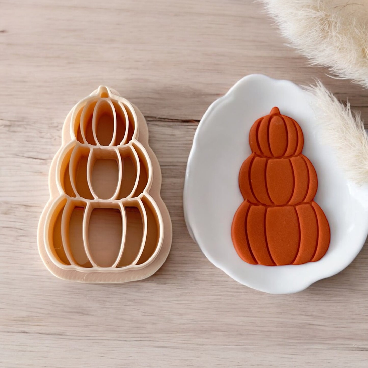 Cortador Arcilla Polimerica | Triple Calabazas Juntas