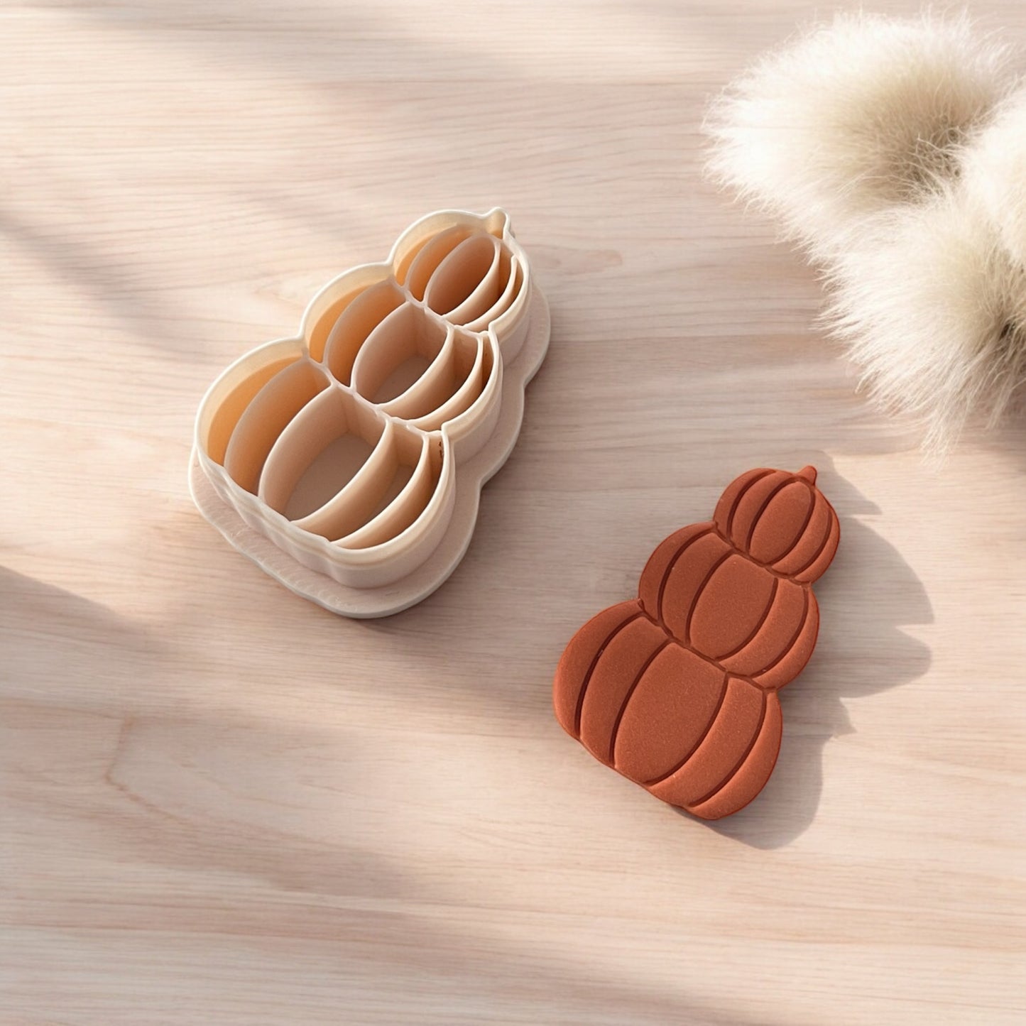 Cortador Arcilla Polimerica | Triple Calabazas Juntas