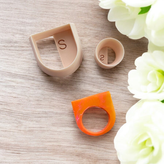 Cortador Arcilla Polimerica para Anillos | Anillo Cuadrado | Minipekas