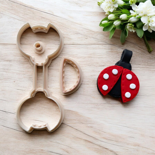Cortador Arcilla Polimerica | Llavero Mariquita | Minipekas