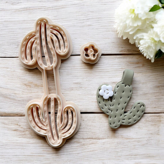 Cortador Arcilla Polimerica | Llavero Cactus | Minipekas