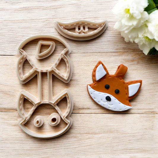 Cortador Arcilla Polimerica | Llavero Zorro | Minipekas