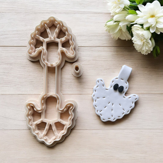 Cortador Arcilla Polimerica | Llavero Fantasma| Minipekas