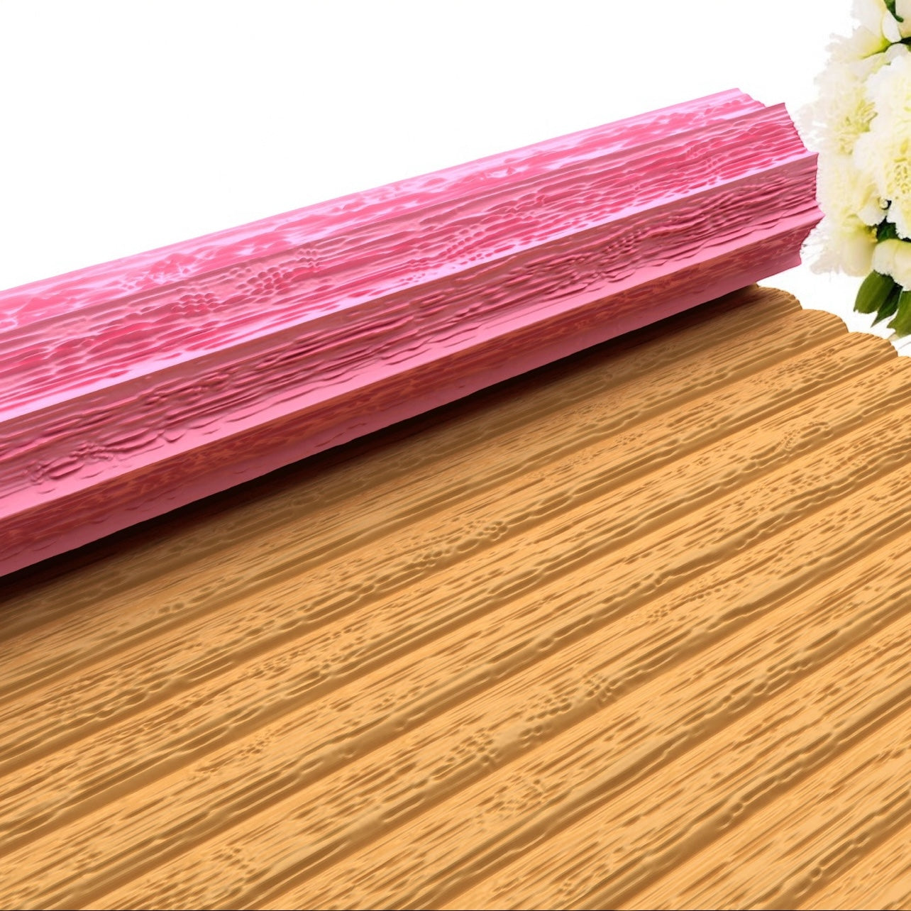 Textura roller 111 efecto madera para arcilla polimérica