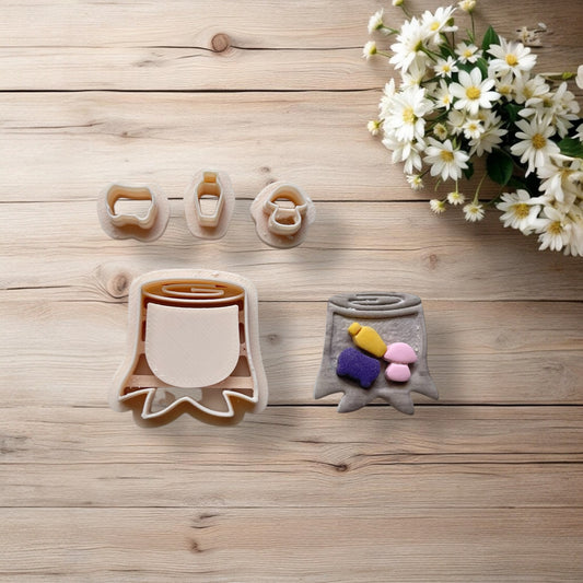 Cortador Arcilla Polimérica | Estantería Árbol 3| Minipekas