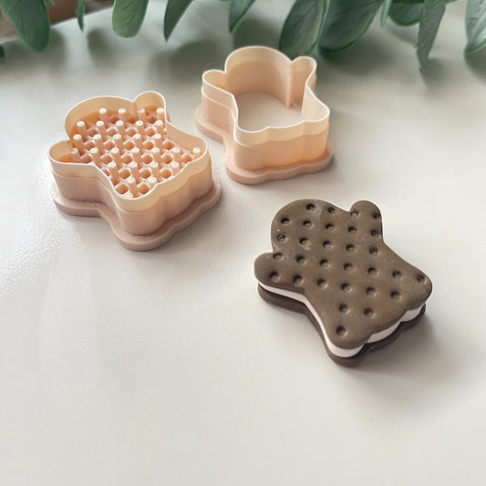 Cortador Arcilla Polimérica |  Fantasma Helado | Minipekas