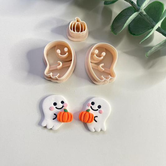 Cortador Arcilla Polimérica | Ghost & Pumpkin | Minipekas