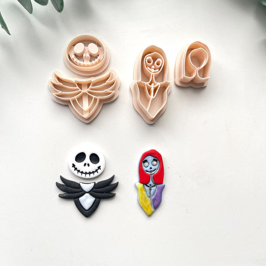 Cortador Arcilla Polimérica | Pareja Jack| Minipekas