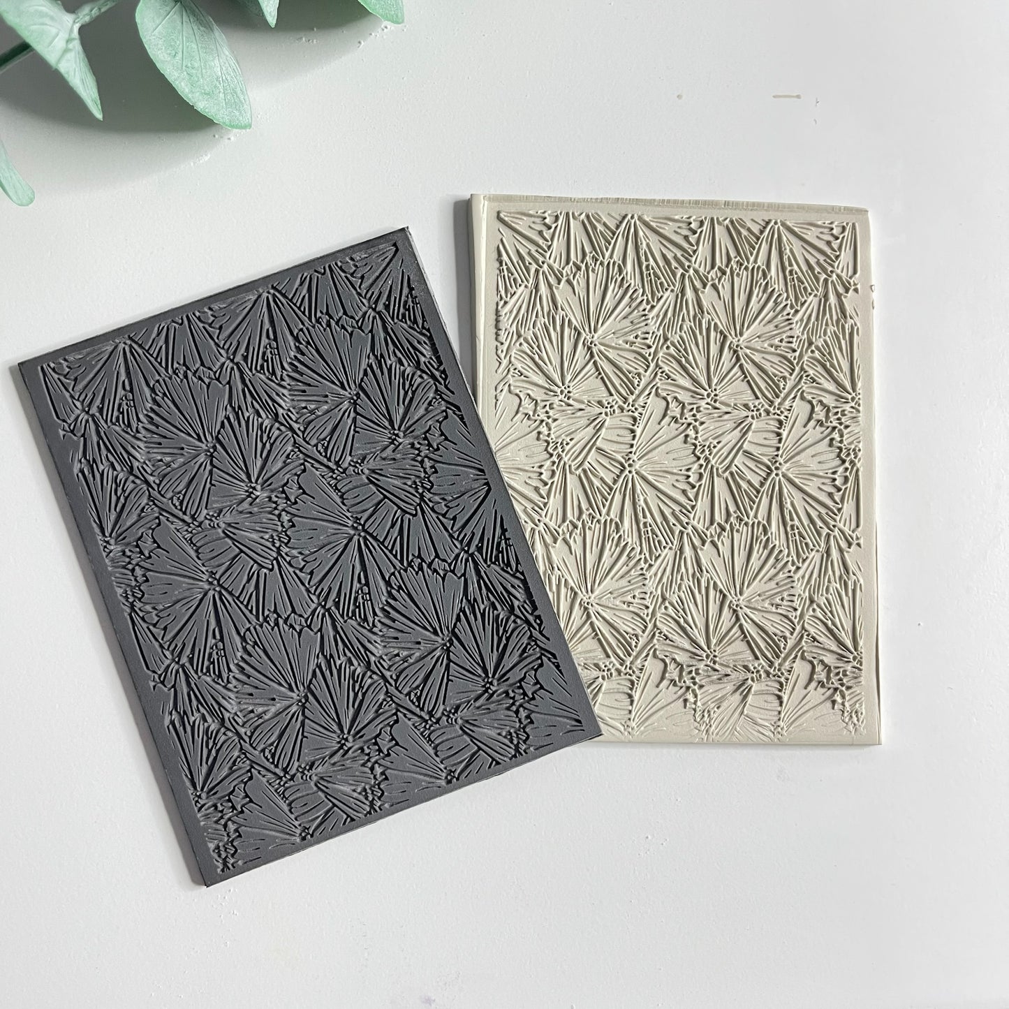 Textura Mat Grabado Ginko– 75mm x 105mm #10