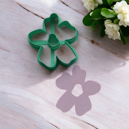 Cortador arcilla polimérica | Flor abstracta 13