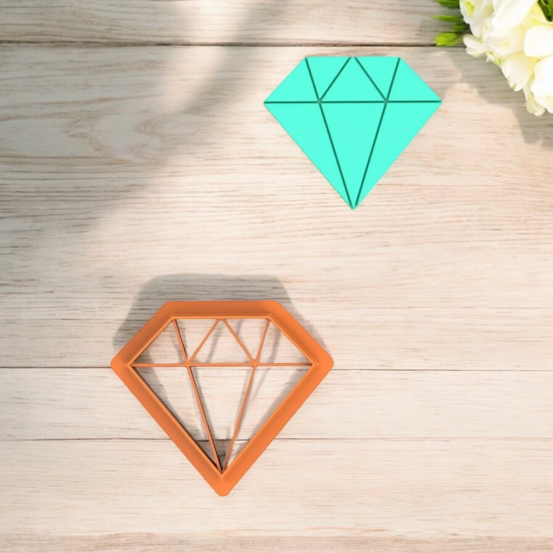 Cortador de diamante para fazer brincos de argila polimérica