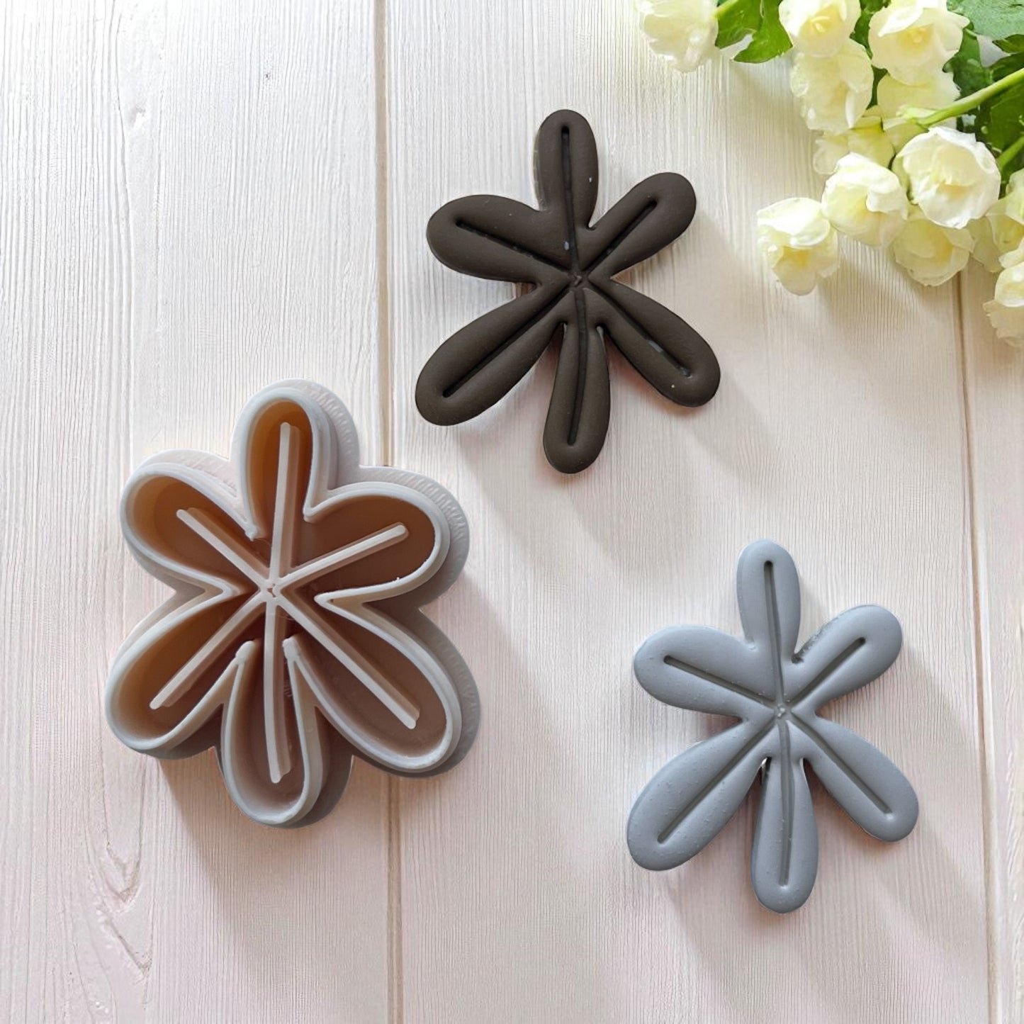 Cortador Arcilla Polimérica|Flor boho 202503 | Minipekas