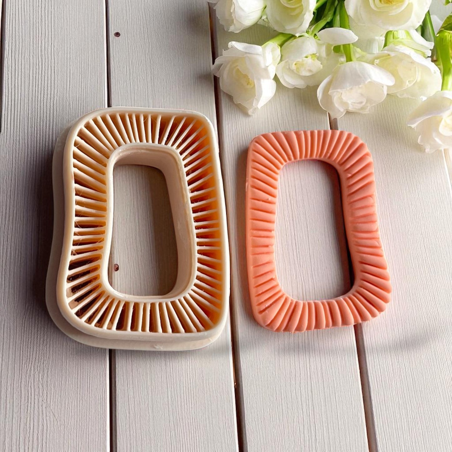 Cortador Arcilla Polimérica|Rectangulo 202508| Minipekas