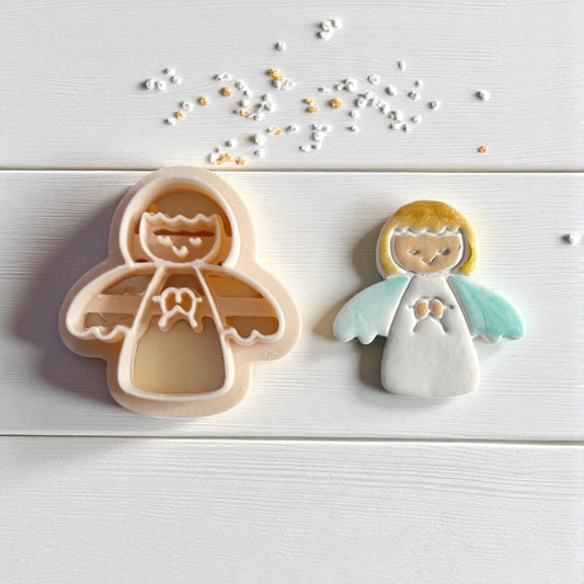 Cortador Arcilla Polimérica|Angel Navidad 202519| Minipekas