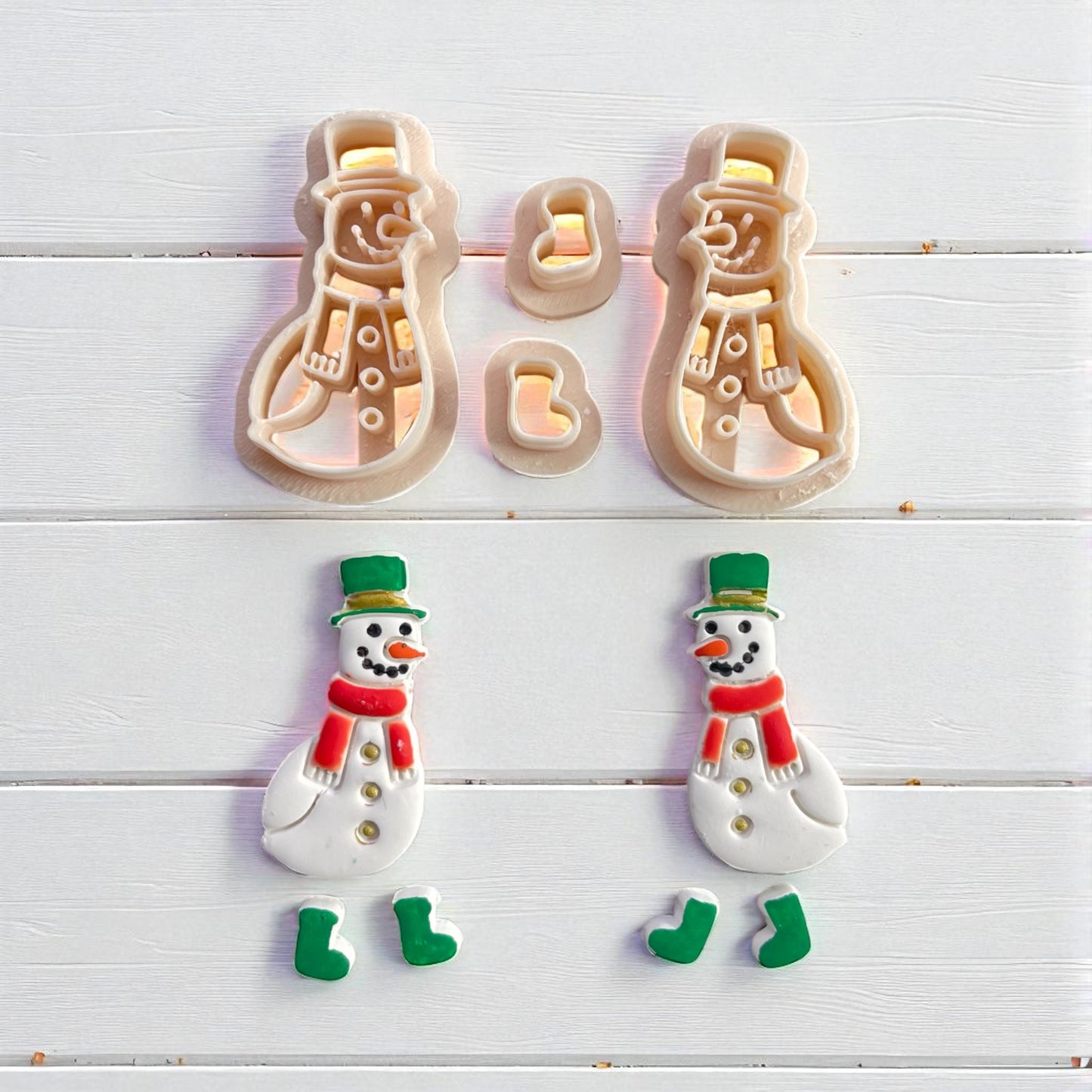 Cortador Arcilla Polimérica| Muñeco Navidad 202520| Minipekas