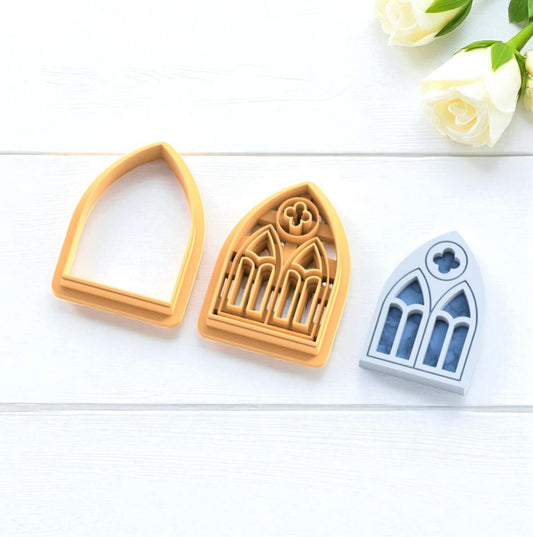 Cortador Arcilla Polimérica| Ventana Gótica 2 | Minipekas