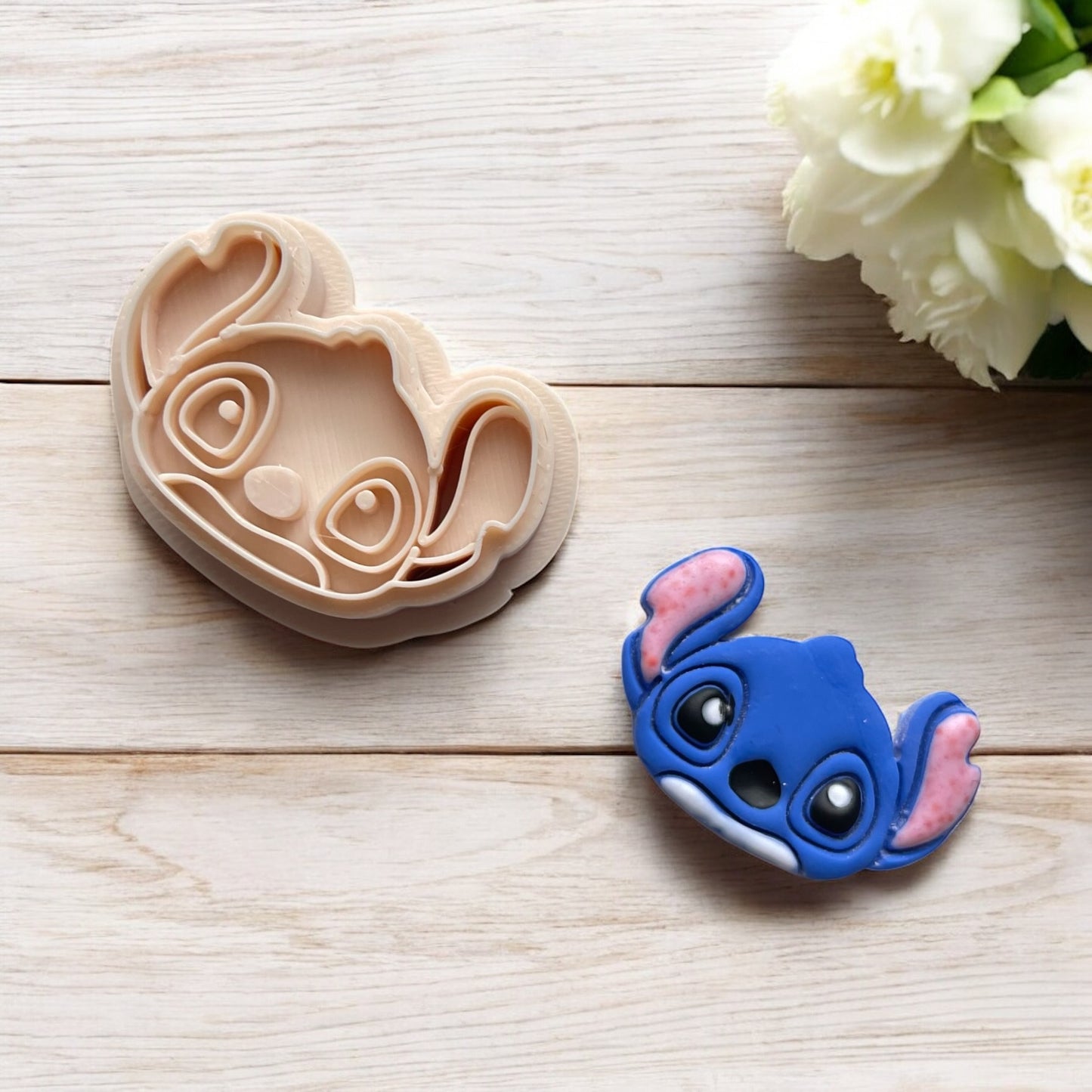 Cortador Arcilla Polimerica | Stich cara | Minipekas