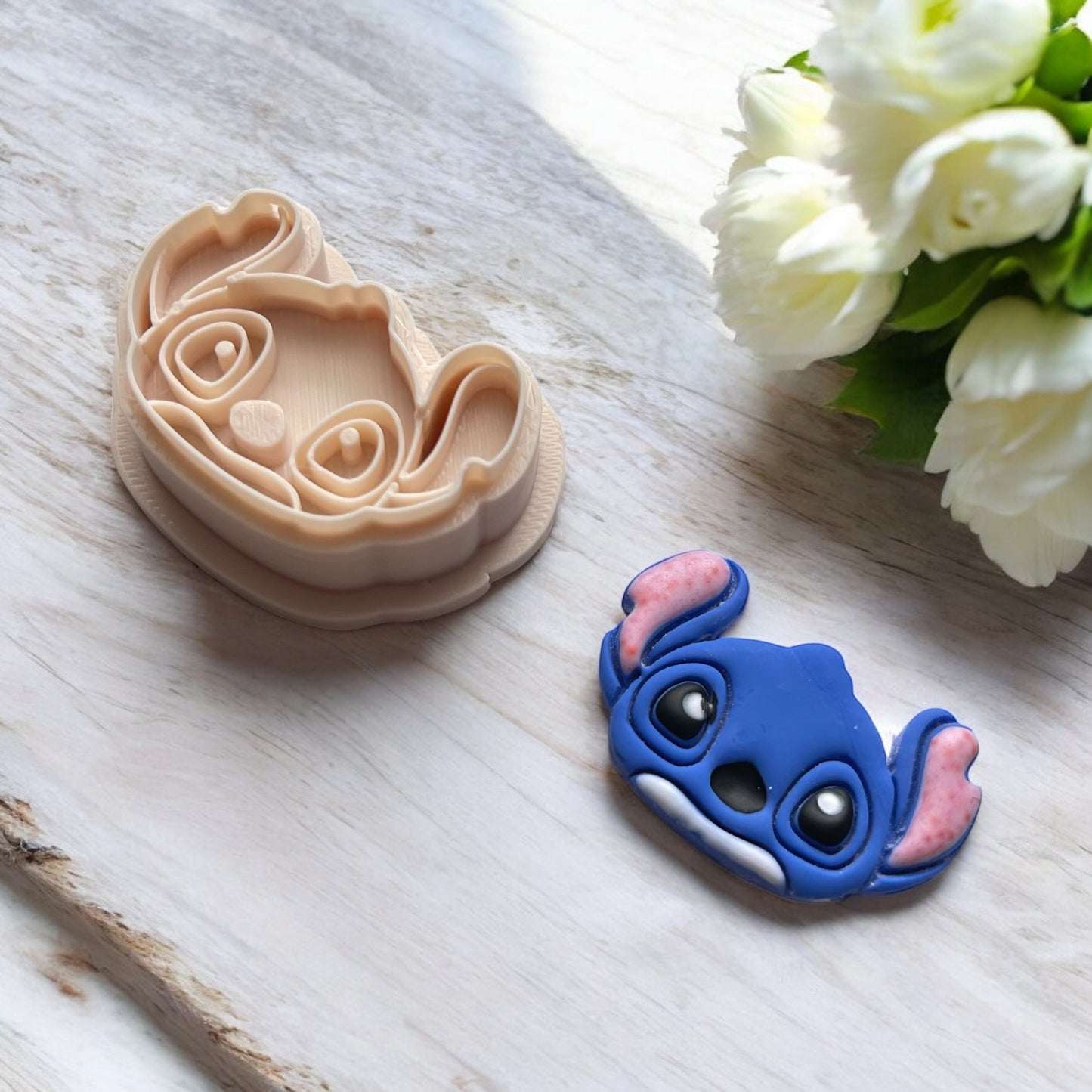 Cortador Arcilla Polimerica | Stich cara | Minipekas