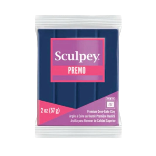 Argila de polímero Sculpey Premo Navy 2 onças (57g)