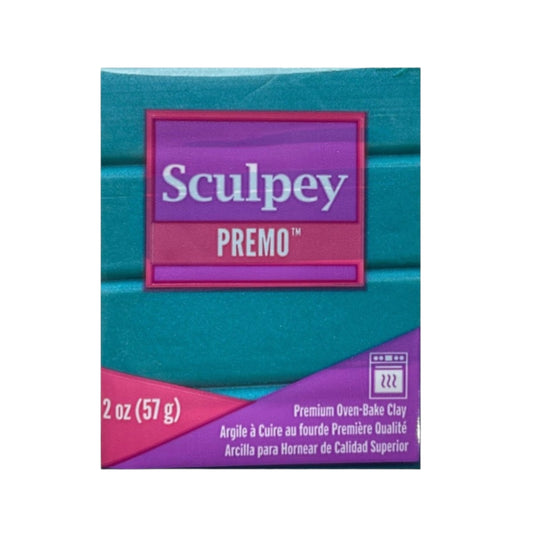Argila de polímero Sculpey Premo Peacock Pearl 2 onças (56g)