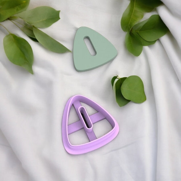 Cortador cadena triangular para hacer pendientes de arcilla polimerica