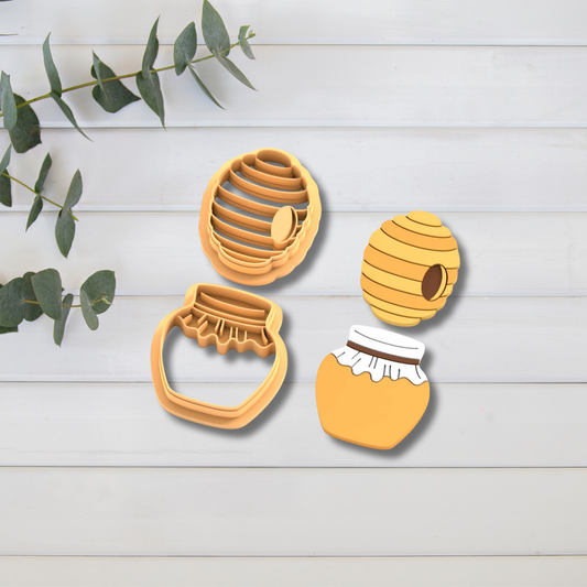 Cortador Arcilla Polimérica| Honey and Hive Bee 202586| Minipekas