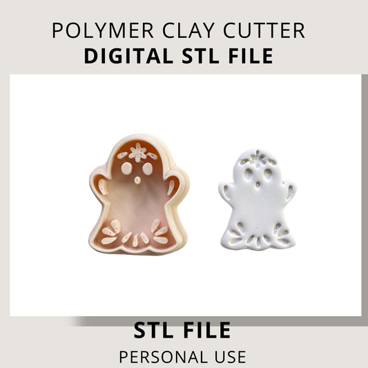 ARCHIVO DIGITAL STL |  FANTASMA FLORAL | MINIPEKAS