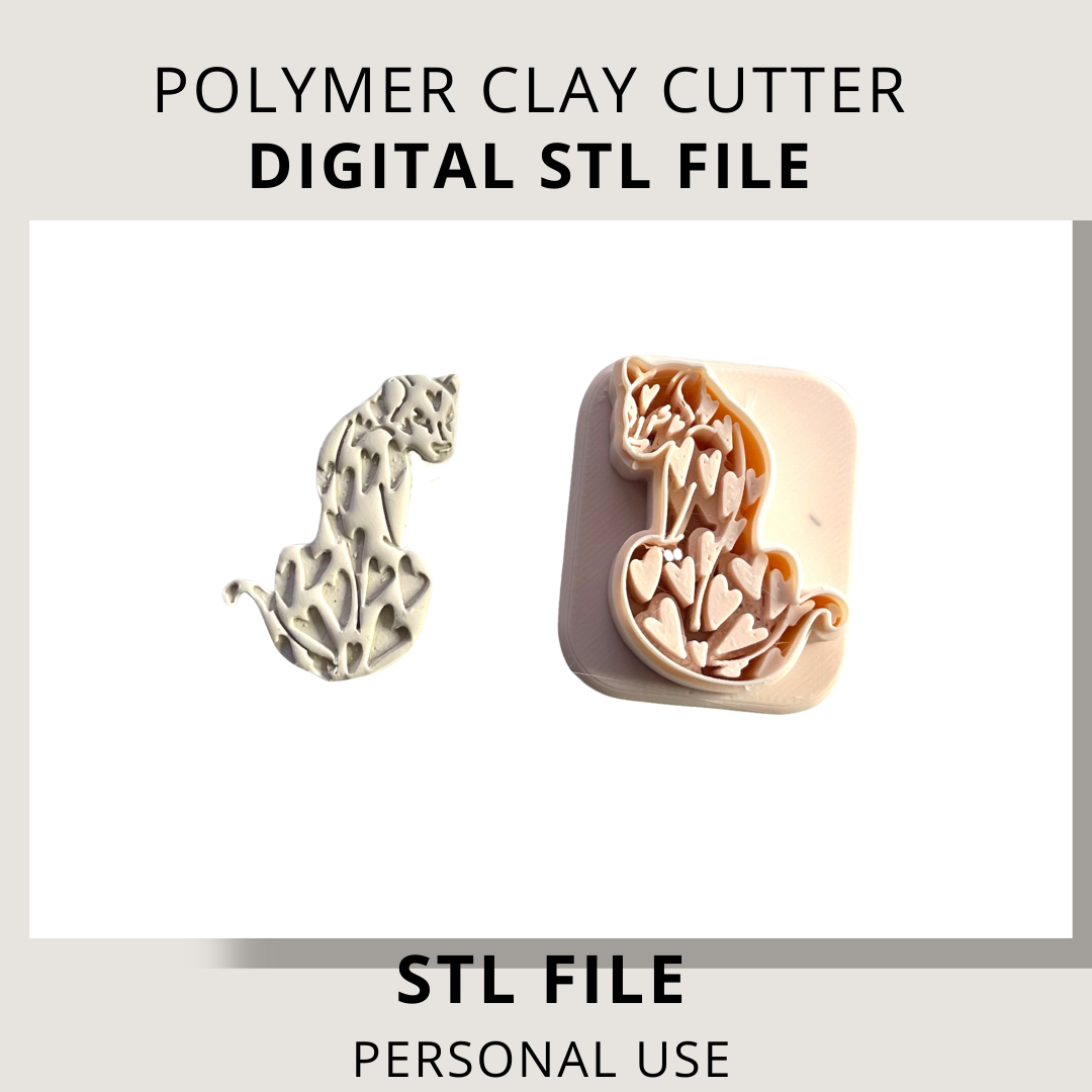 ARCHIVO DIGITAL STL |  LEOPARDO | MINIPEKAS