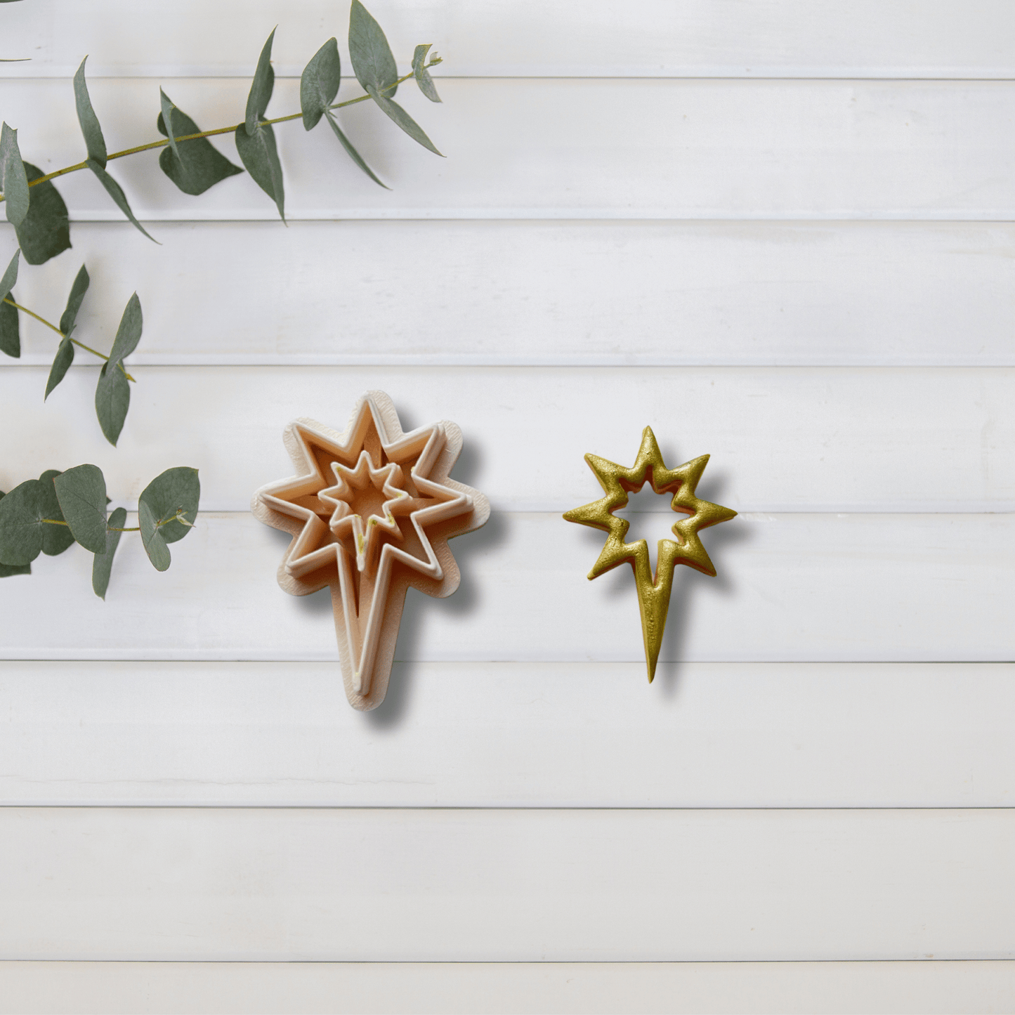 Cortador Arcilla Polimérica| Estrella Navidad 202550| Minipekas