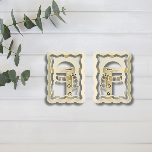 Cortador Arcilla Polimérica| Muñeco Nieve 202587| Minipekas