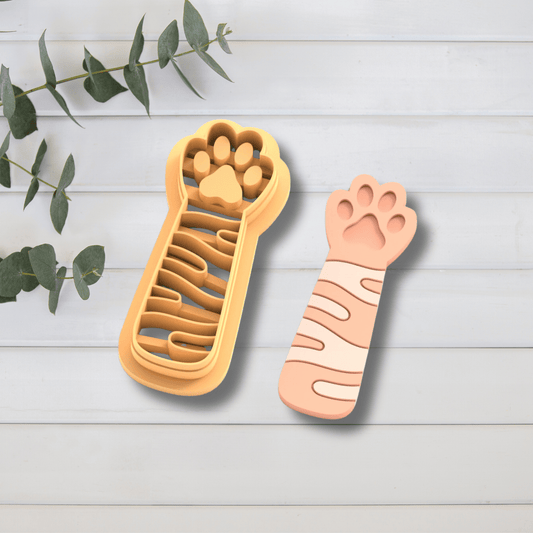 Cortador Arcilla Polimérica| Bookmark pata gato 202561| Minipekas
