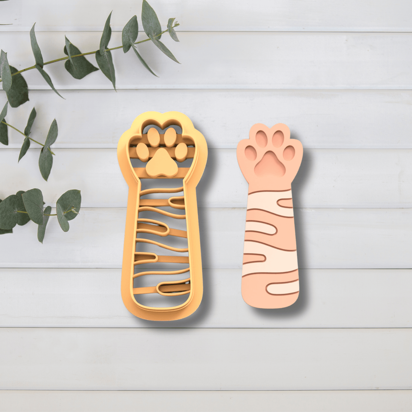 Cortador Arcilla Polimérica| Bookmark pata gato 202561| Minipekas