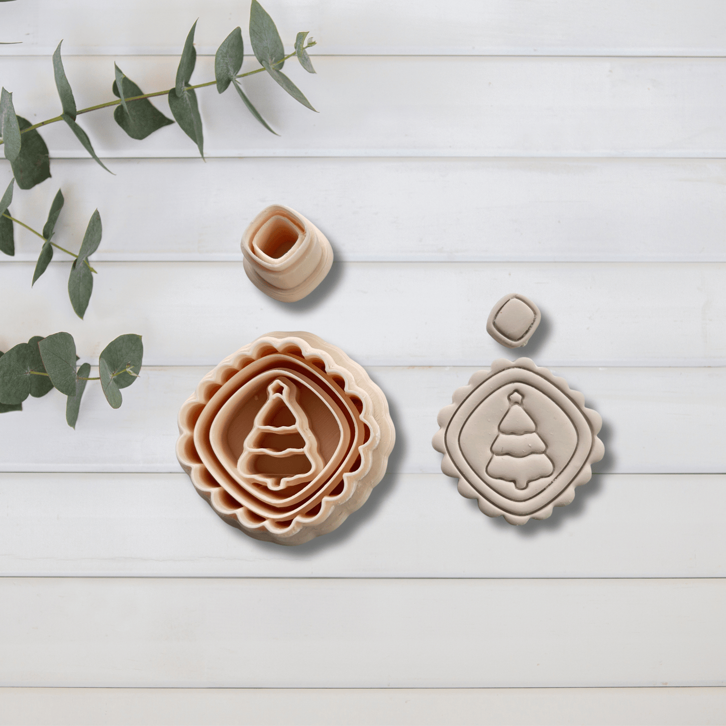 Cortador Arcilla Polimérica| Combo Arbol Navidad 202559| Minipekas