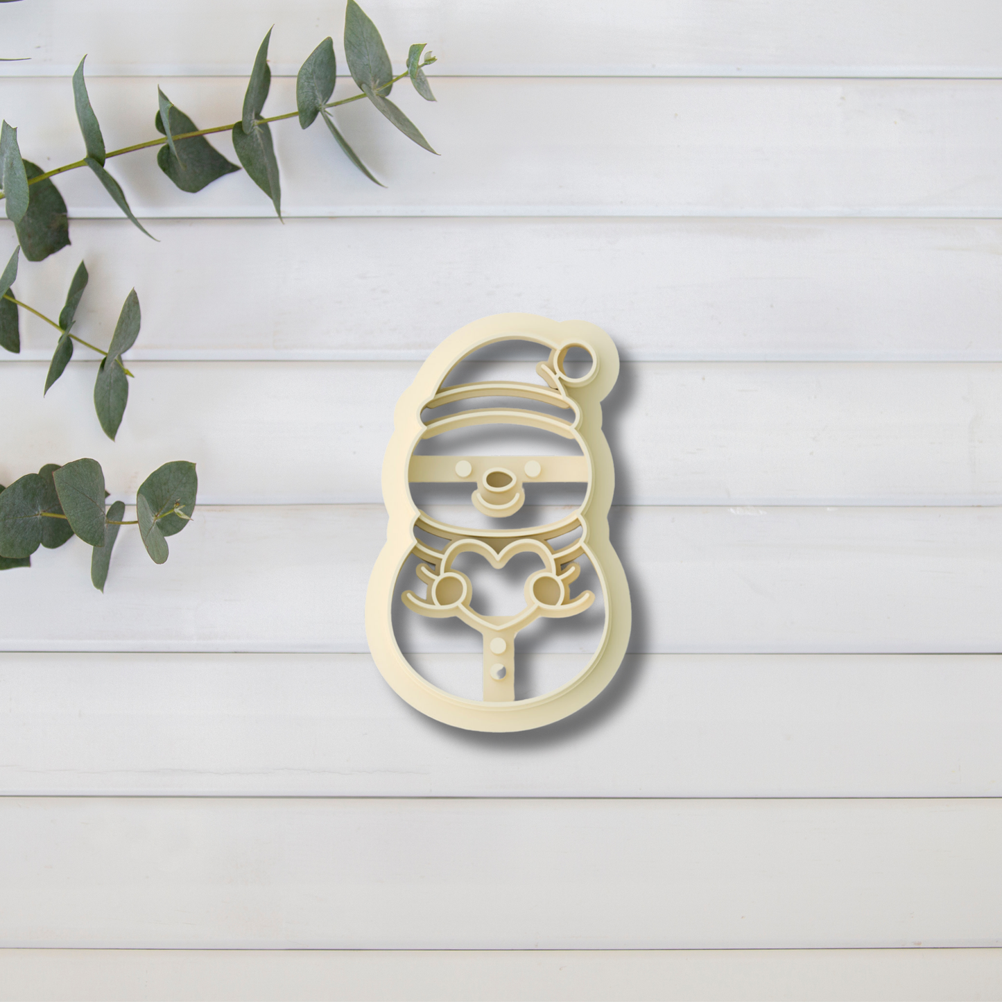 Cortador Arcilla Polimérica| muñeco nieve amoroso 202590| Minipekas