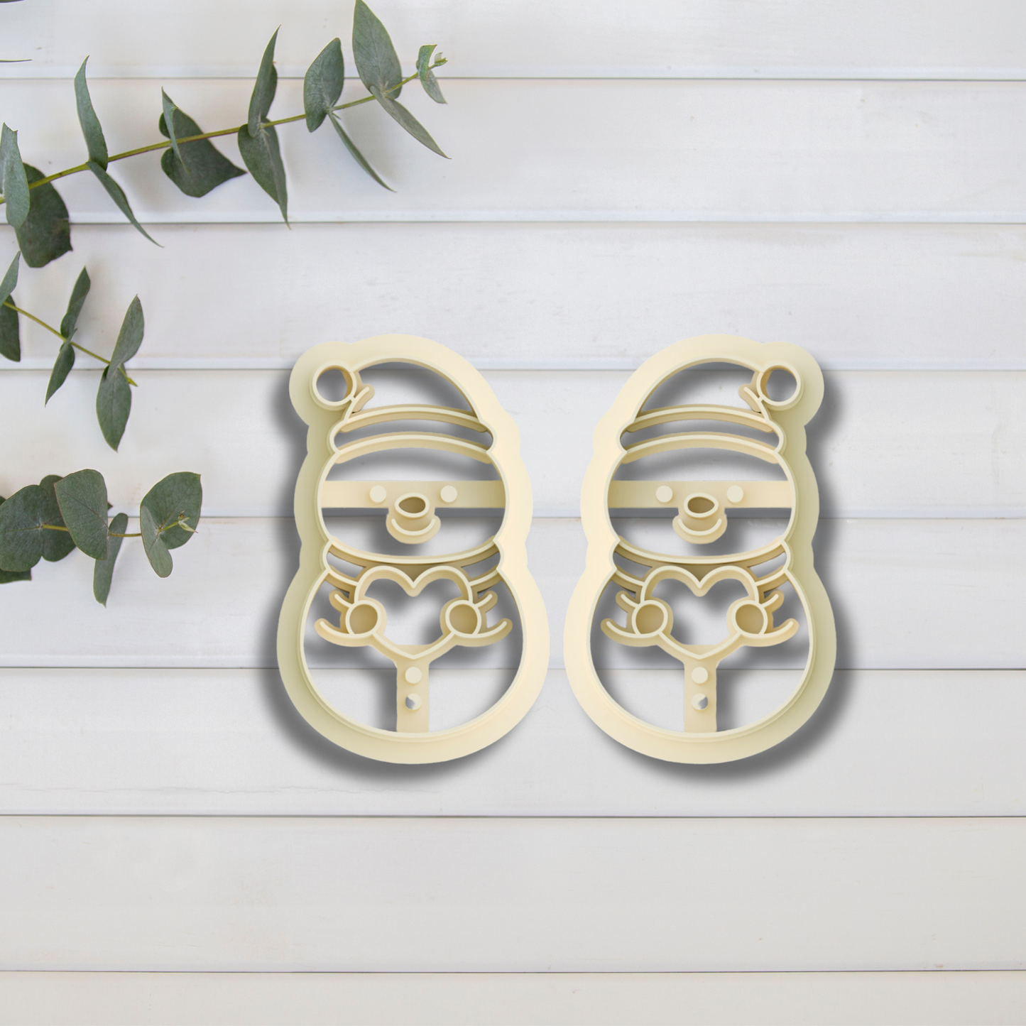 Cortador Arcilla Polimérica| muñeco nieve amoroso 202590| Minipekas