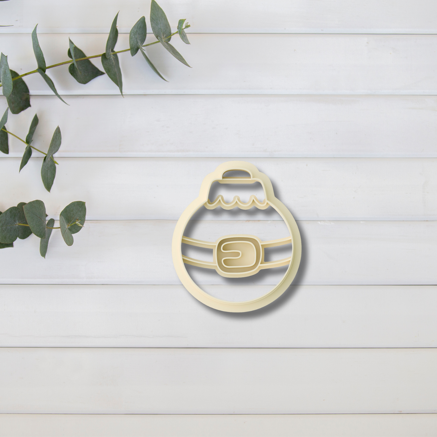 Cortador Arcilla Polimérica| Bola de navidad hohoho 202591 | Minipekas