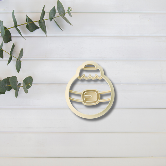 Cortador Arcilla Polimérica| Bola de navidad hohoho 202591 | Minipekas