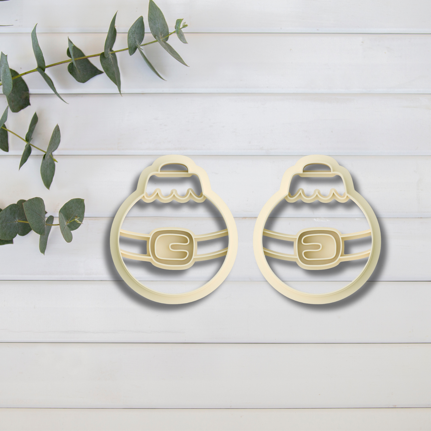 Cortador Arcilla Polimérica| Bola de navidad hohoho 202591 | Minipekas