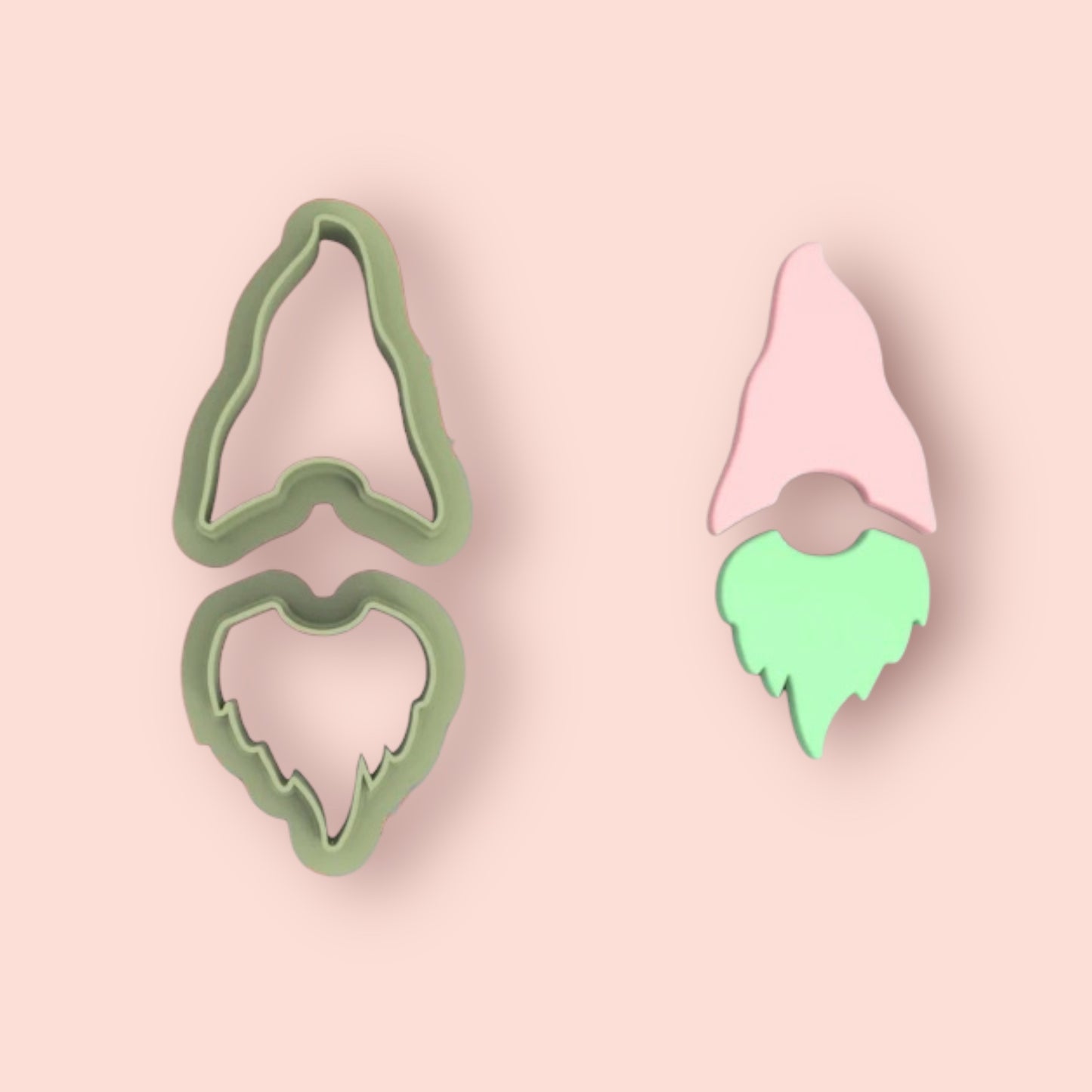 Cortador Gnome 2 para fazer brincos de argila polimérica