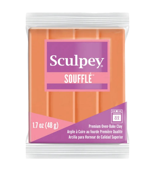 Argila de polímero de abóbora Sculpey Souffle 48g (1,7 onças)