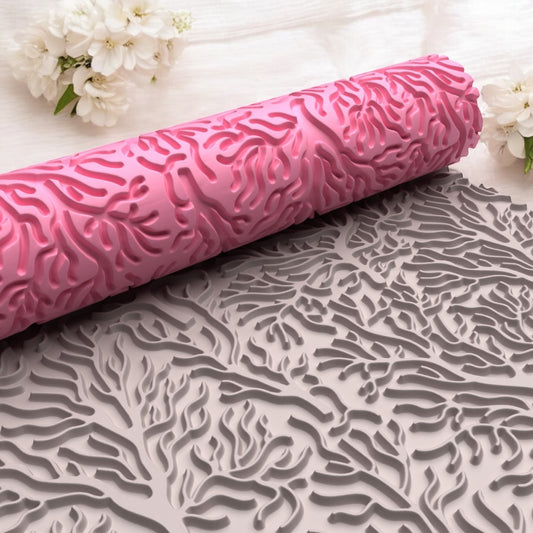 Textura roller 114 efecto coral para arcilla polimérica