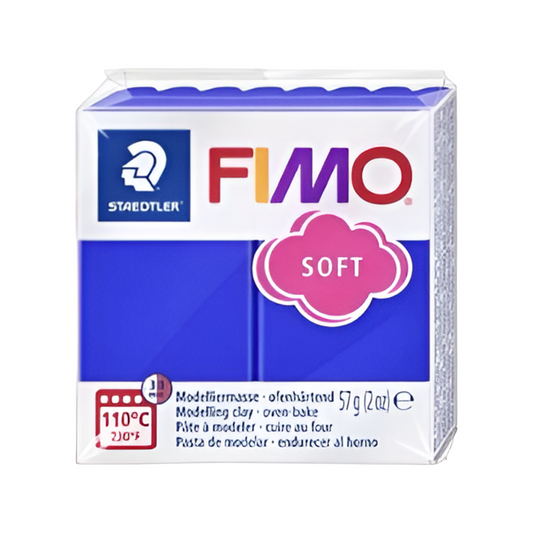 Fimo soft azul brillante 8020-33 arcilla polimerica 57g -2 oz
