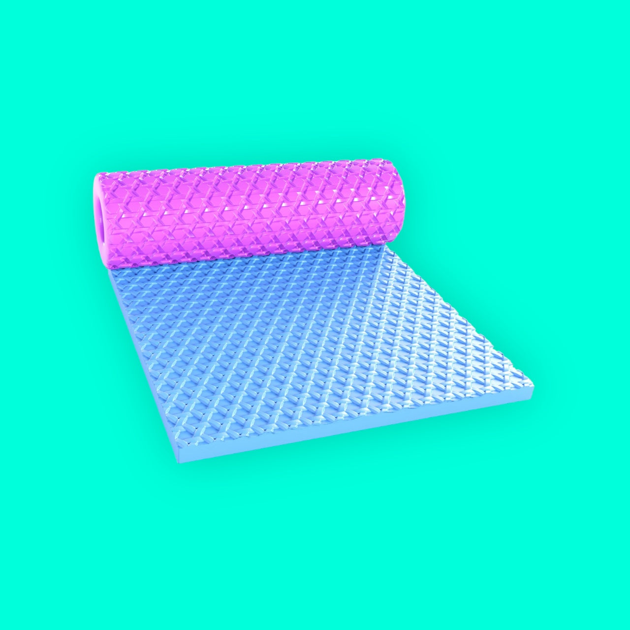 Wicker texture roller for polymer clay