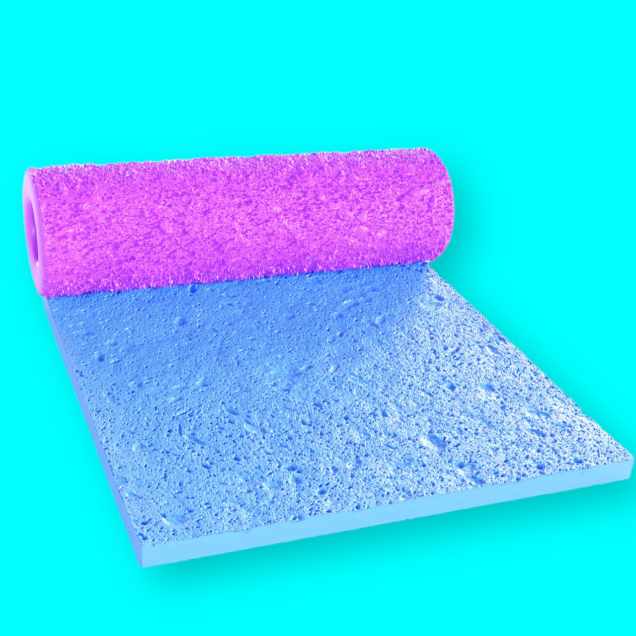 Rouleau de texture éponge pour pâte polymère #6