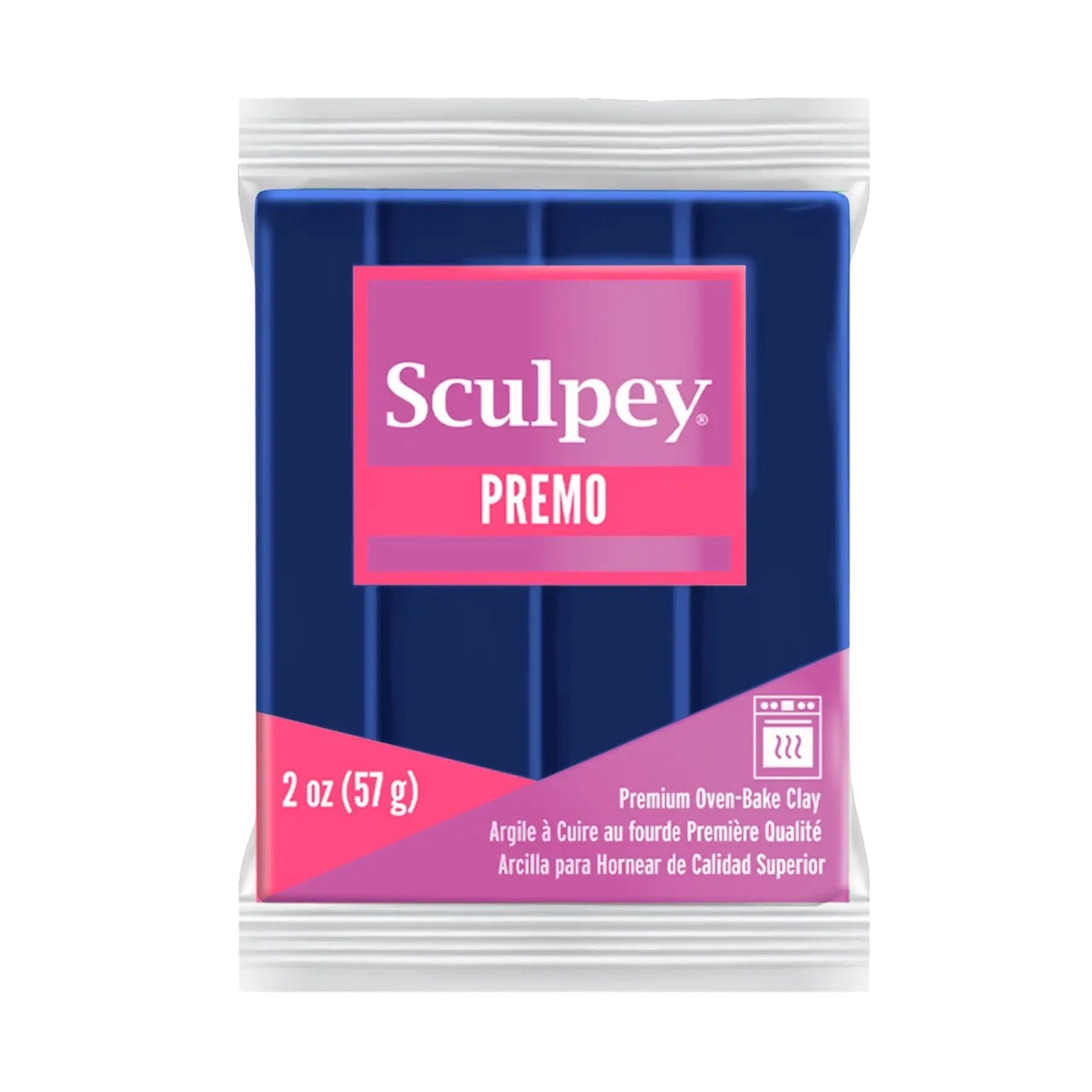 Argila de polímero Sculpey Premo Ultramarine Blue 2 onças (56g)